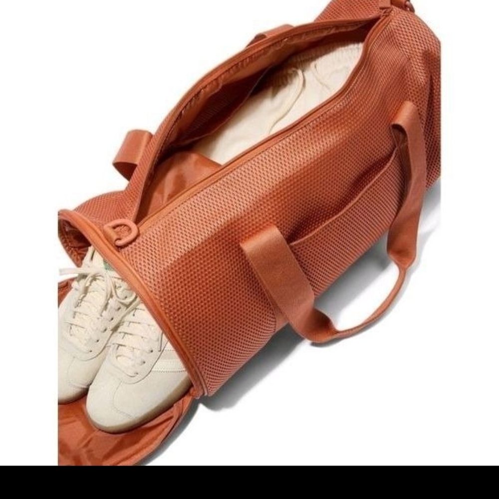 Victoria's Secret Rust Orange Travel Duffel